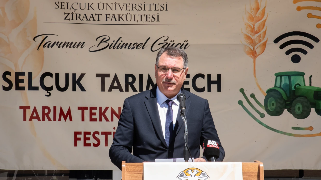 Selçuk Üniversitesinde Tarım Teknolojileri Festivali başladı